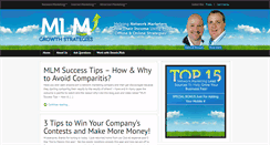 Desktop Screenshot of mlmgrowthstrategies.com